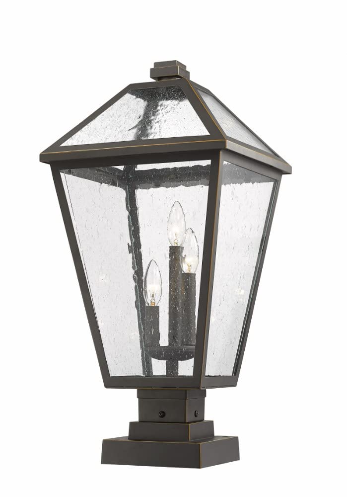 Open Box - Z-Lite 579PHXLS-SQPM-ORB - Post Lights Outdoor Lighting