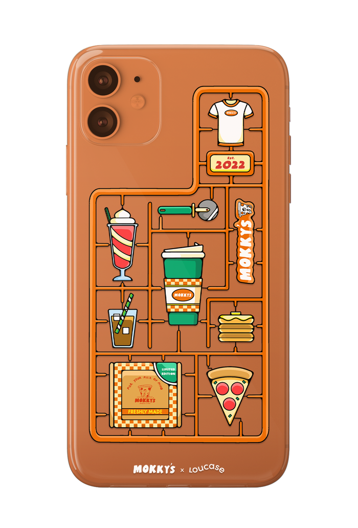 Pizza Kit - KLEARLUX™ Limited Edition Mokky's x Loucase Phone Case | LOUCASE