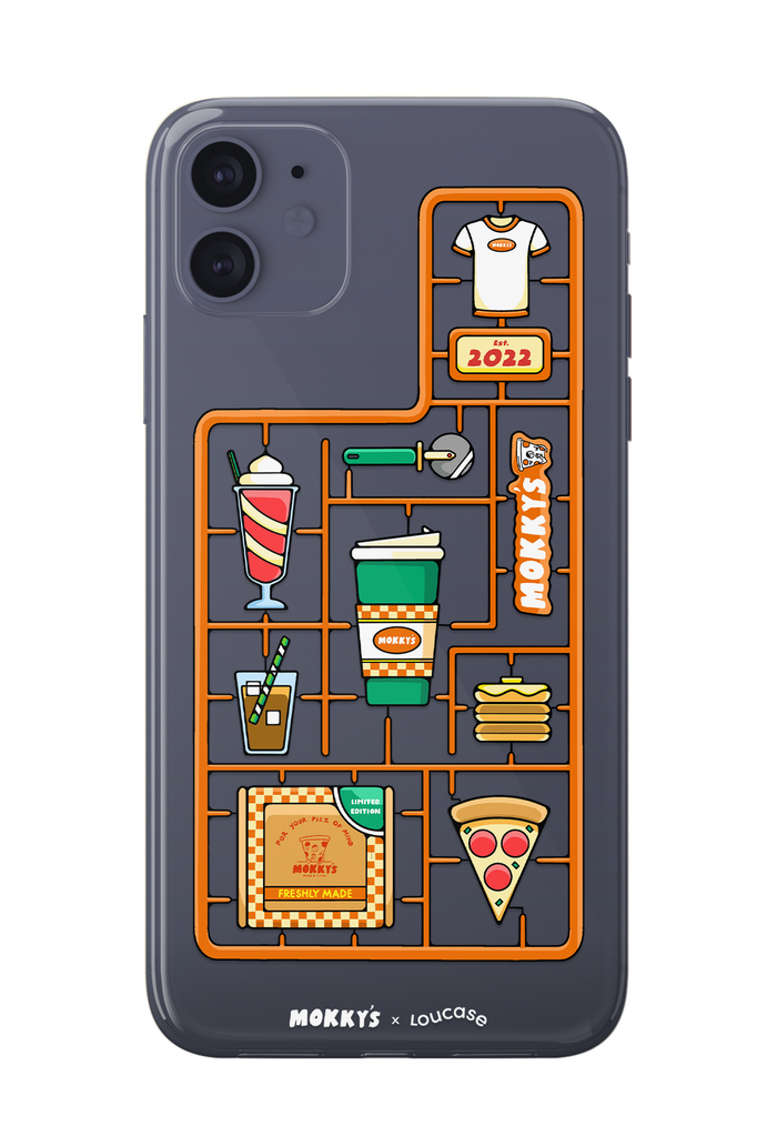 Pizza Kit - KLEARLUX™ Limited Edition Mokky's x Loucase Phone Case | LOUCASE
