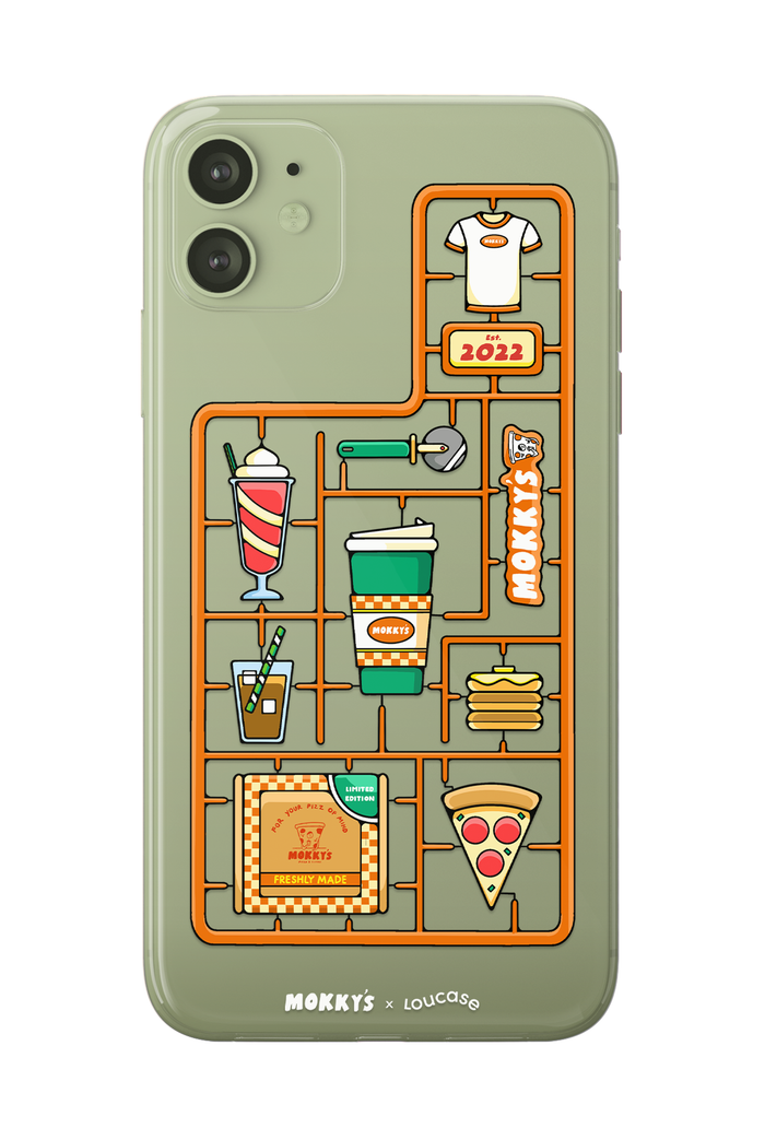 Pizza Kit - KLEARLUX™ Limited Edition Mokky's x Loucase Phone Case | LOUCASE