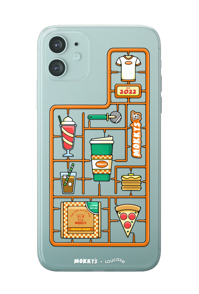 Pizza Kit - KLEARLUX™ Limited Edition Mokky's x Loucase Phone Case | LOUCASE