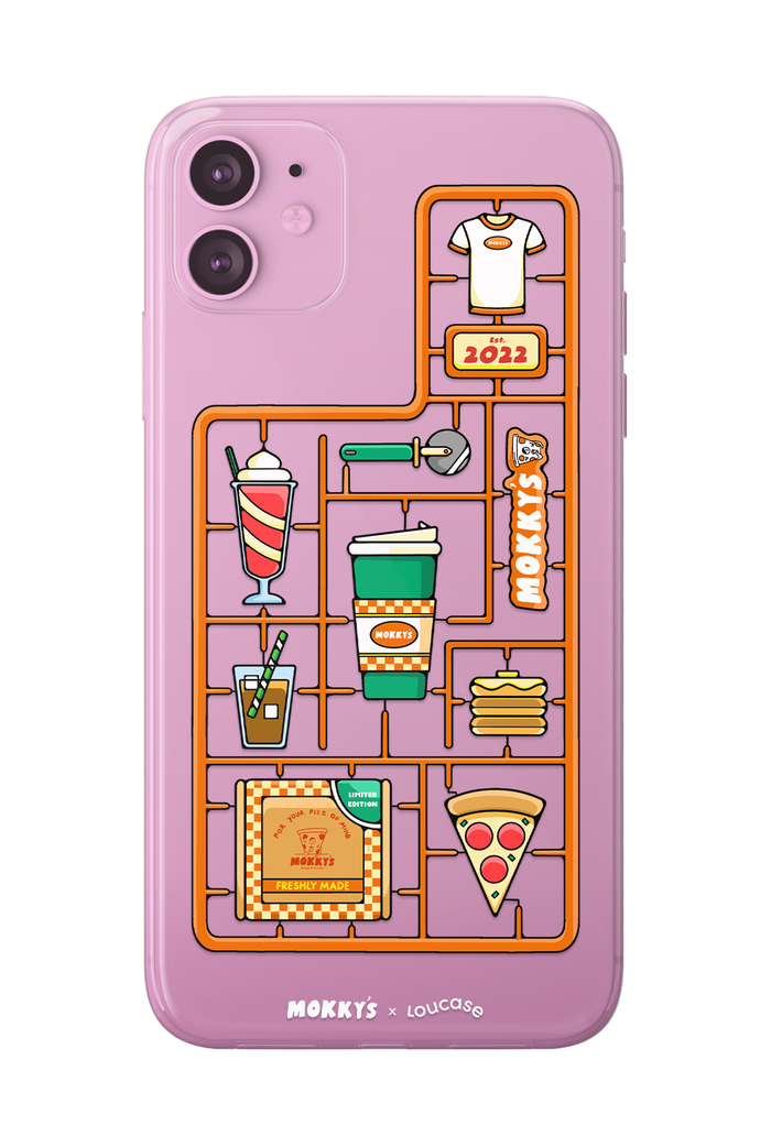 Pizza Kit - KLEARLUX™ Limited Edition Mokky's x Loucase Phone Case | LOUCASE