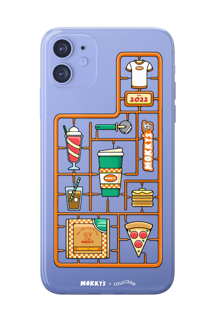 Pizza Kit - KLEARLUX™ Limited Edition Mokky's x Loucase Phone Case | LOUCASE