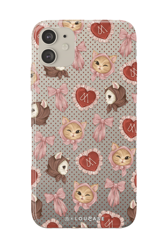 Purr & Bow - KLEARLUX™ Limited Edition MF x Loucase Collection Phone Case | LOUCASE