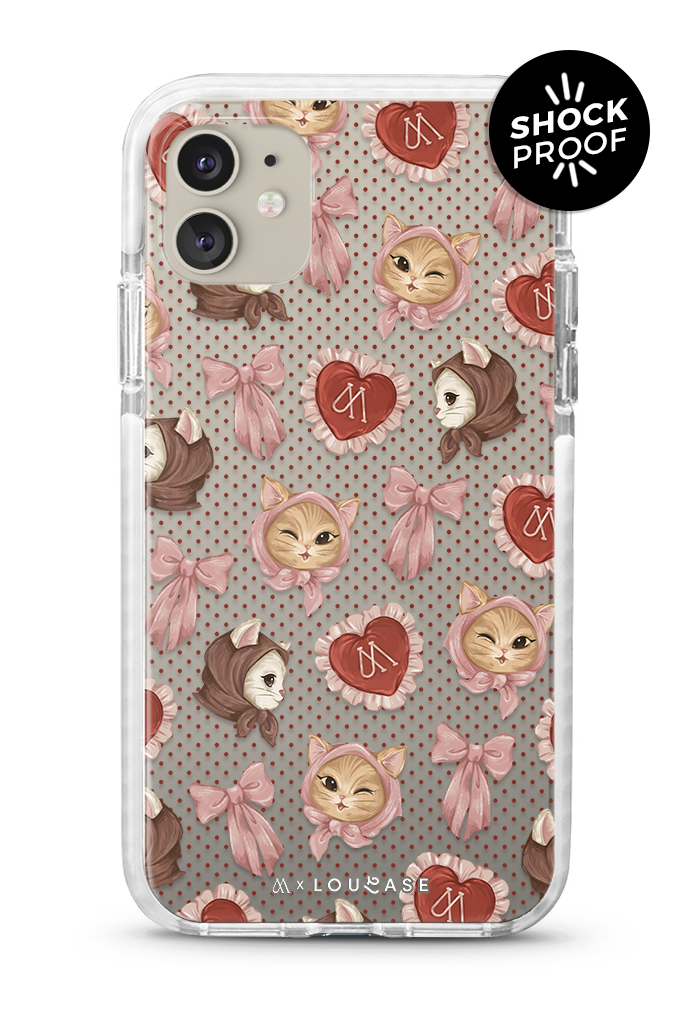 Purr & Bow - PROTECH™ Limited Edition MF x Loucase Collection Phone Case | LOUCASE