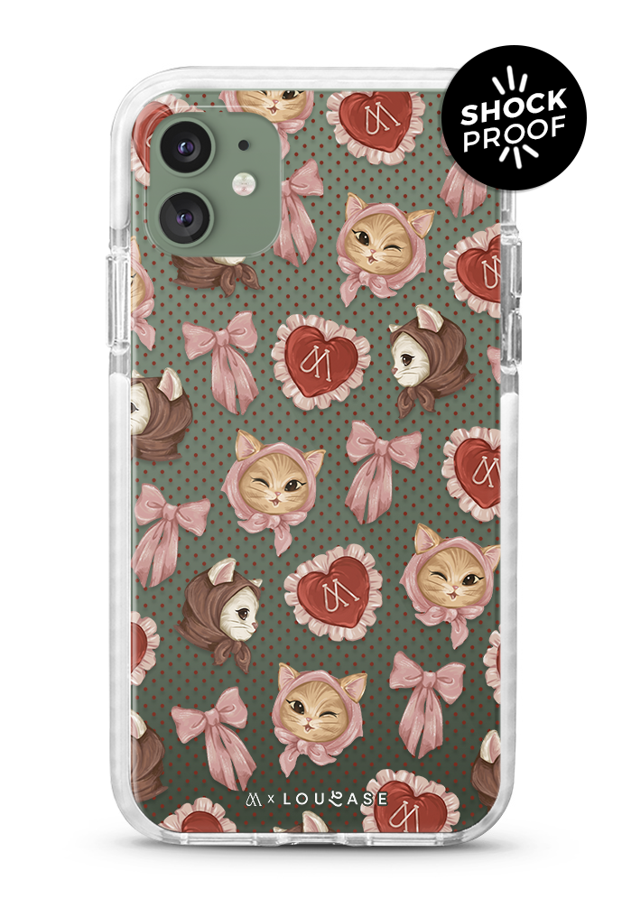 Purr & Bow - PROTECH™ Limited Edition MF x Loucase Collection Phone Case | LOUCASE