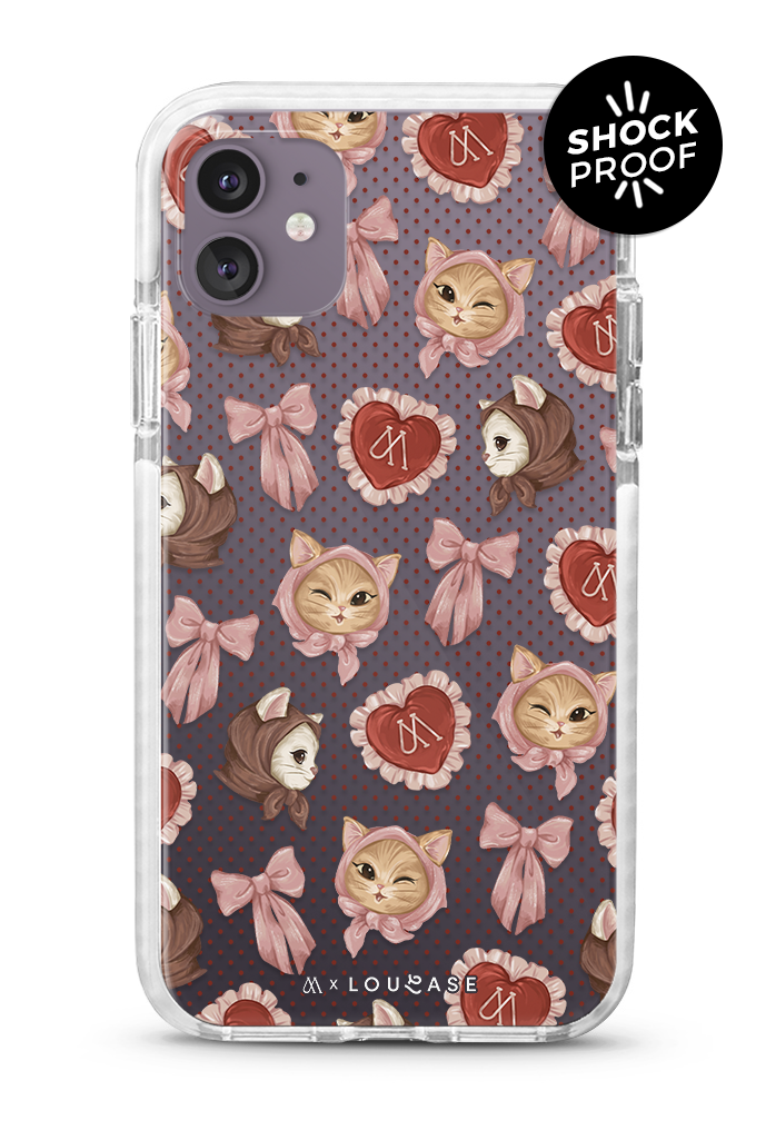 Purr & Bow - PROTECH™ Limited Edition MF x Loucase Collection Phone Case | LOUCASE
