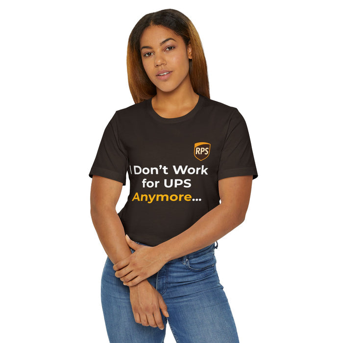Retired Parcel Service Collection – UPS / USPS / FedEx Parody Tee