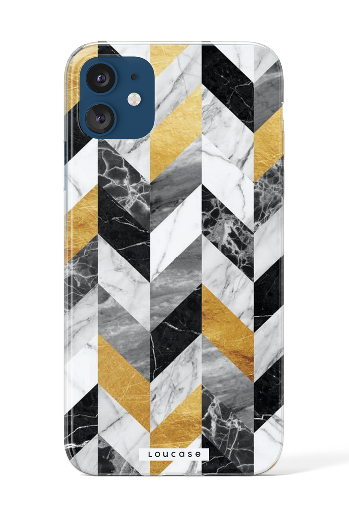 Slant KLEARLUX™ Phone Case | LOUCASE