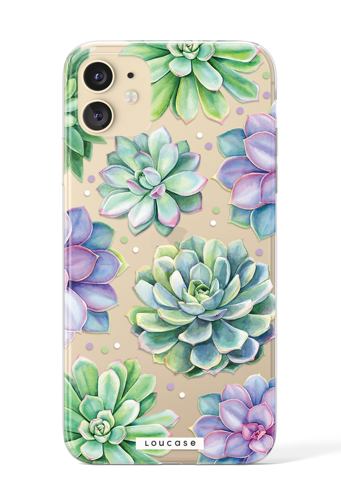 Succul KLEARLUX™ Phone Case | LOUCASE