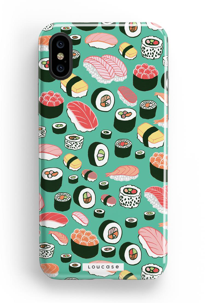 Sushi Teal KLEARLUX™ Phone Case | LOUCASE