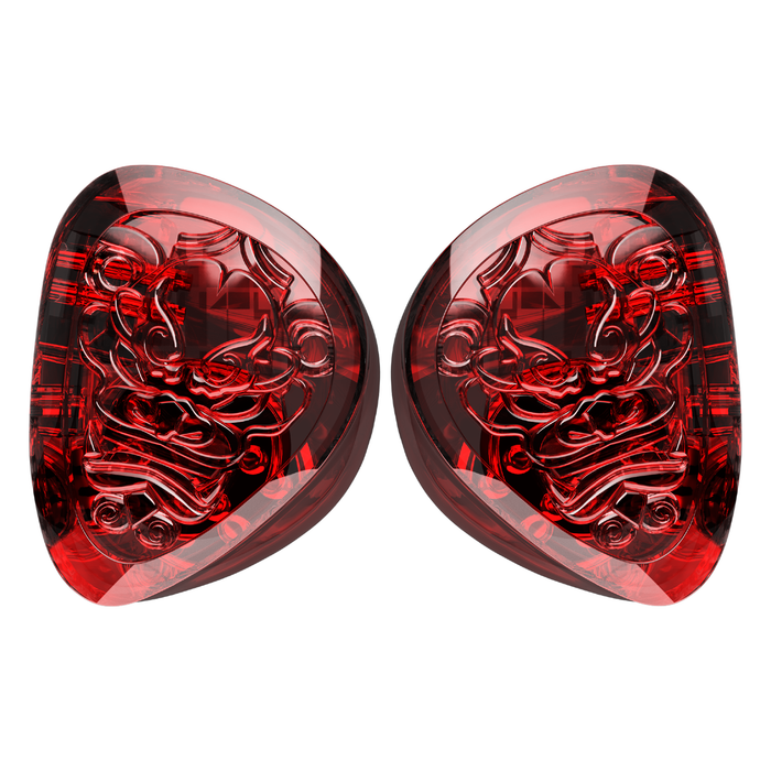 TANGZU WANER SG 2 Red Lion Edition 10mm PET Single Dynamic In-Ear Earphones