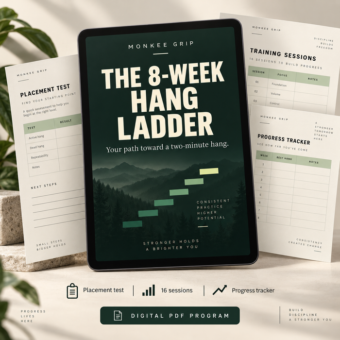The Monkee Grip 8-Week Hang Ladder (Digital Training Program)